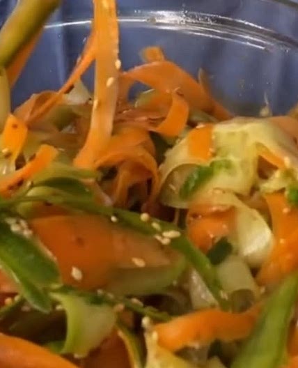 Carrot and Cucumber Salad