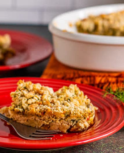 Chicken & Stuffing Casserole