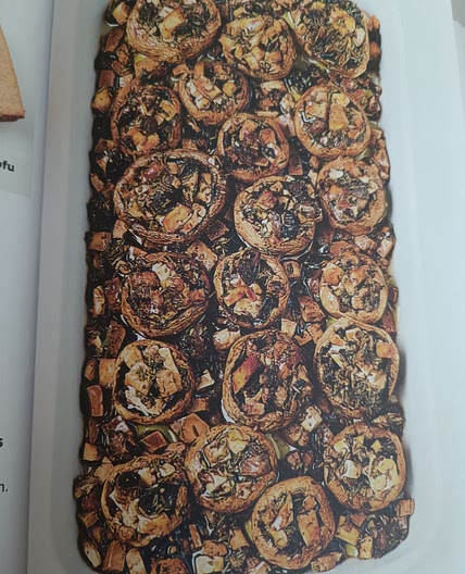 Champignons mit Tofu