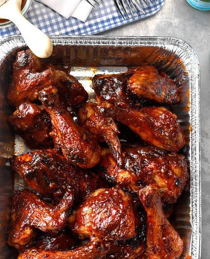Barbecued Picnic Chicken