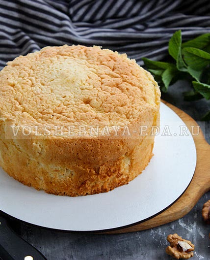 Лимонный бисквит