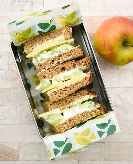 Vegan Cheese & Celery Sandwich