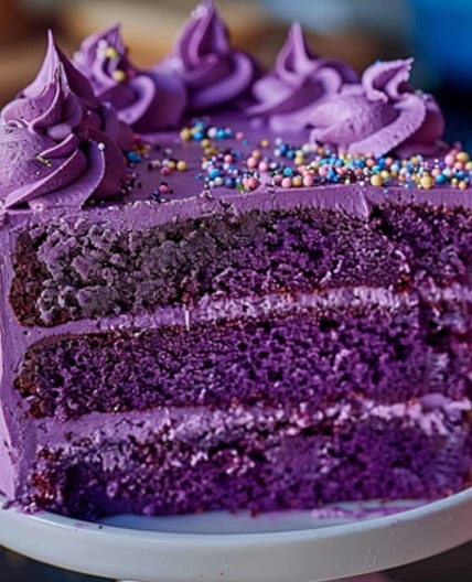 Purple Velvet Cake