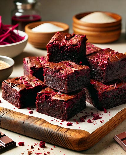 WIP: Stovetop beetroot chocolate brownies/muffins