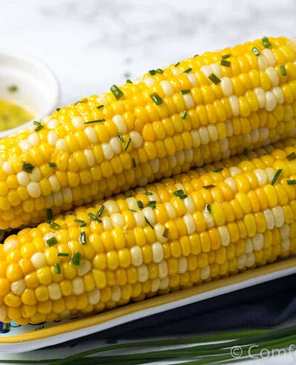 Corn On The Cob With Lemon Butter
