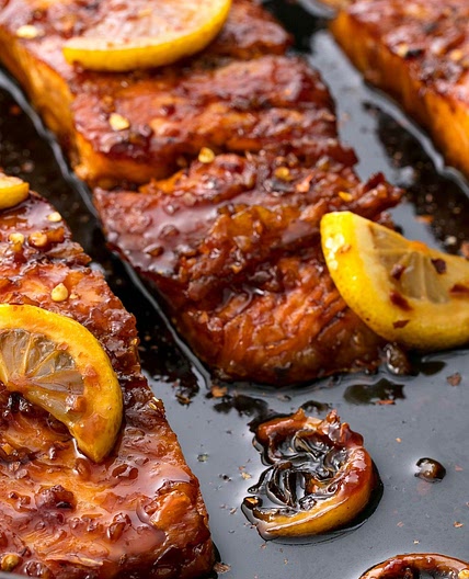 Honey-Garlic Glazed Salmon