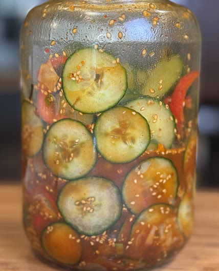 Viral Cucumber Salad