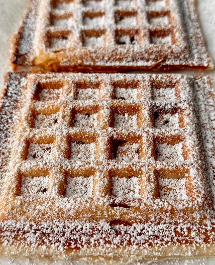 3 Ingredient Waffle maker Apple Pies 