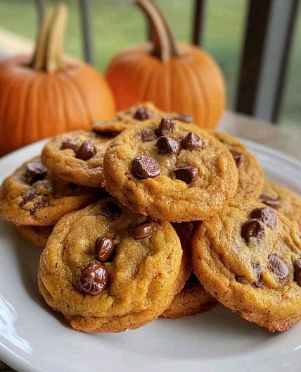 Brown Butter Maple Chewy Pumpkin Cookies
