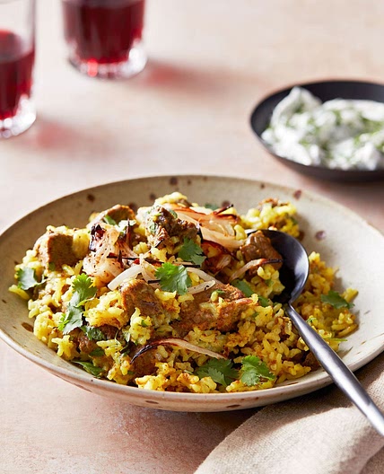 Instant Pot Lamb & Rice Casserole (Lamb Dum Biryani)