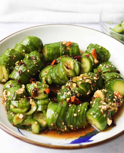 Logan’s Cucumber Salad 