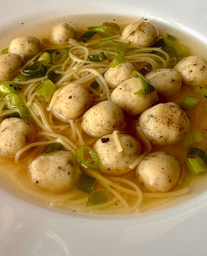 Potato Dumpling Soup 