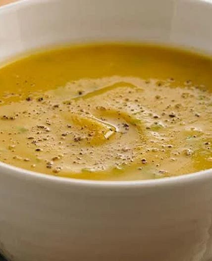 Spiced-up butternut squash soup