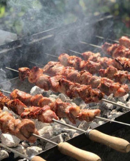 Traditional Souvlaki Pork Kebabs
