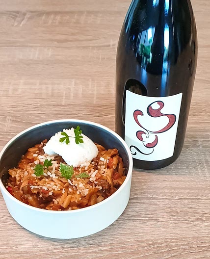 Orzo au bœuf haché façon kefta