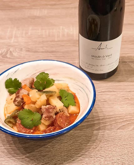 Potée saucisse, chorizo, courgettes et carottes au cookeo