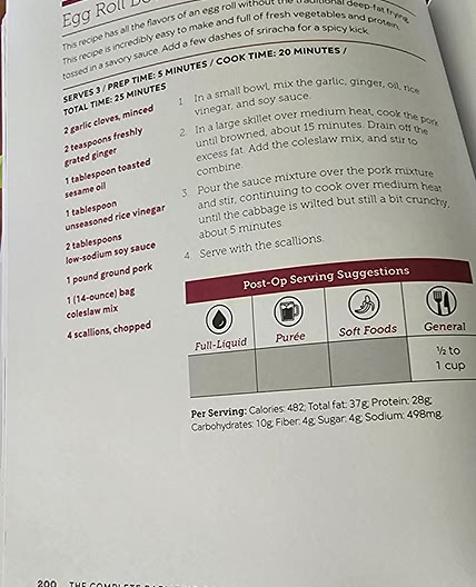 Egg roll bow pg 200