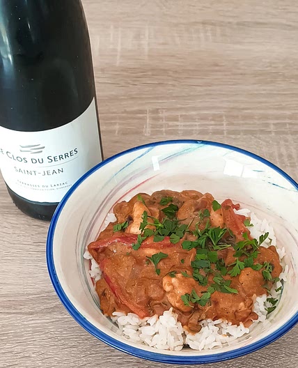 Poulet Stroganoff