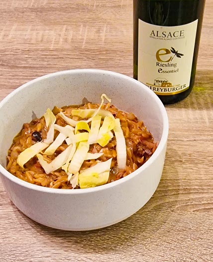 Orzo fondant aux chicons
