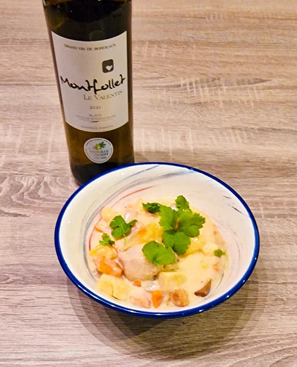 Blanquette de dinde au cookeo