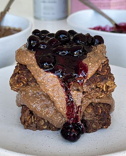 Choc Protein Baked Oats