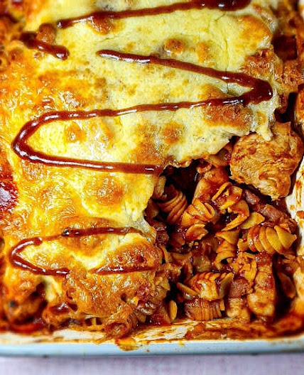 Hunters Chicken Pasta Bake