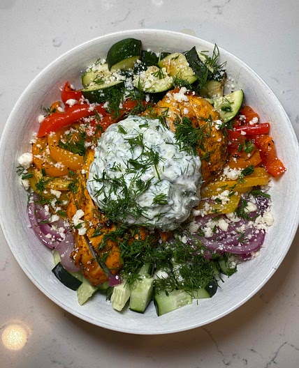 Mediterranean Chicken Bowl