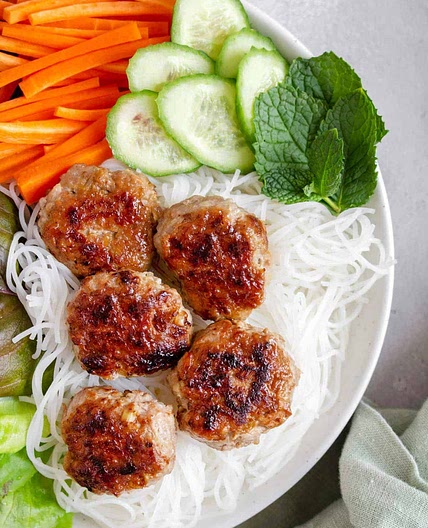 Bun Cha Noodle Bowl