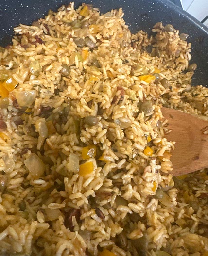 Mama Kendra’s Arroz Con Gandules