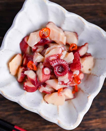 Takowasa (Wasabi Marinated Octopus)