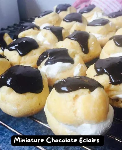 The Best Miniature Chocolate Eclairs Recipe