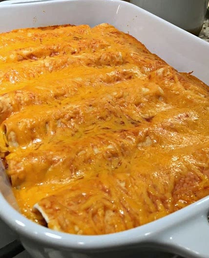 Easy beef enchiladas