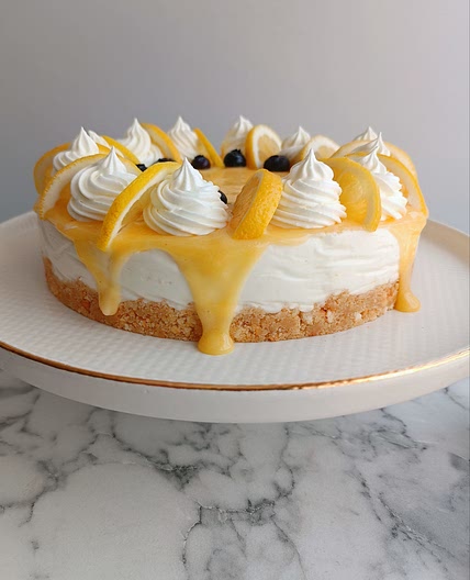 No-Bake Lemon Cheesecake
