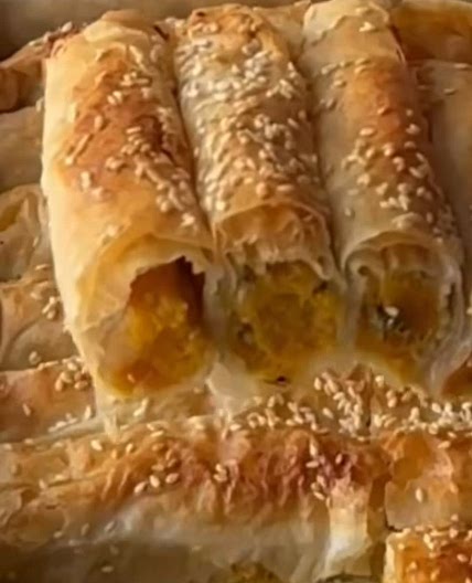 Pumpkin filo bake
