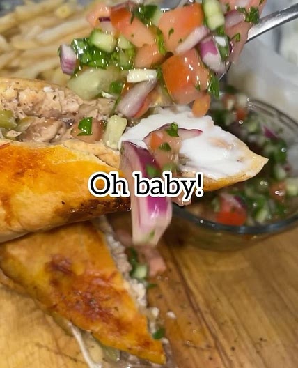 Lebanese garlic sauce, also known as toum, is a creamy and punge