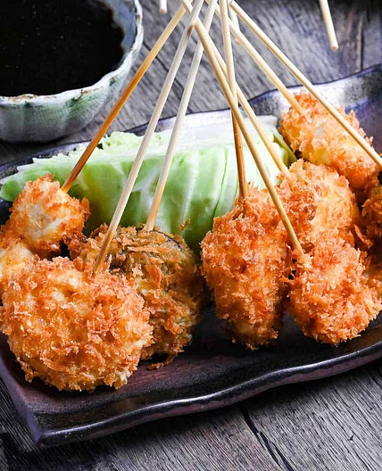 Kushiage (Japanese Deep-Fried Skewers)
