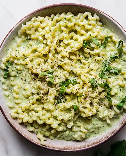 Zucchini Basil Pasta Sauce