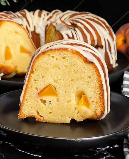 Peach Pound Cake Recipe