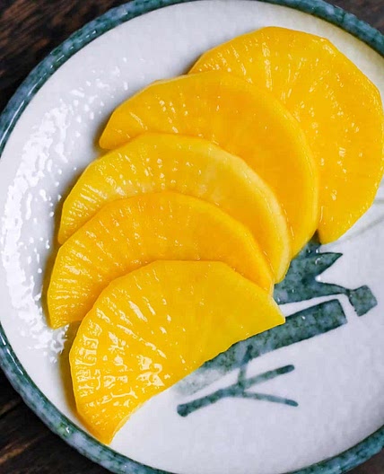 Quick & Easy Takuan (Yellow Pickled Daikon)