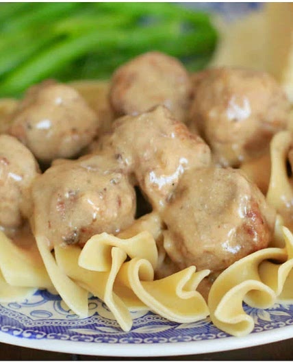 Easy Crockpot Swedish Meatballs