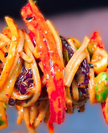 Peanut Soba Noodle Salad