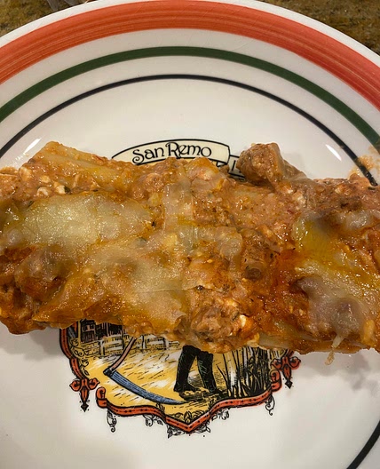 Manicotti- James Howell