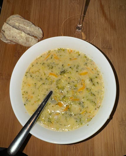 One pot Broccoli Cheddar Soup