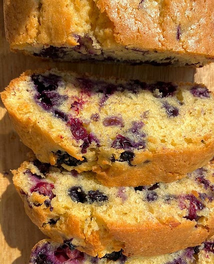 Blueberry Loaf 🫐