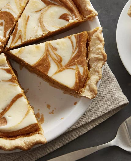 Pumpkin-Cream Cheese Pie