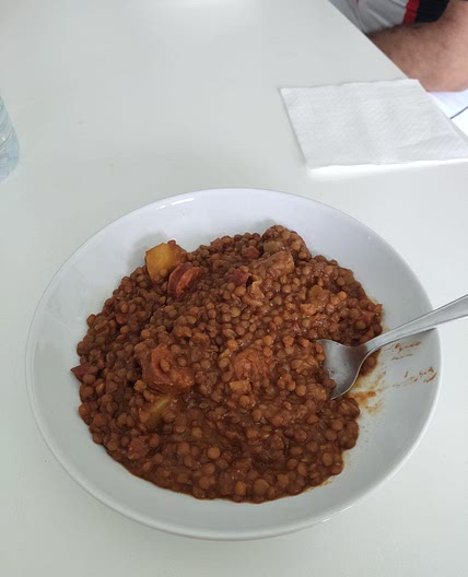 Lentejas estofadas