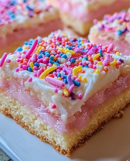 Vanilla Unicorn Sugar Cookie Bars