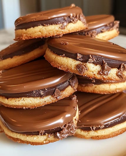 Irresistible Chocolate-Covered Butter Cookies