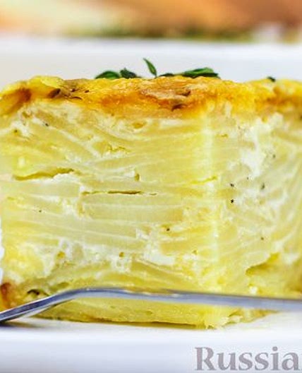 Картофельная запеканка (гратен)