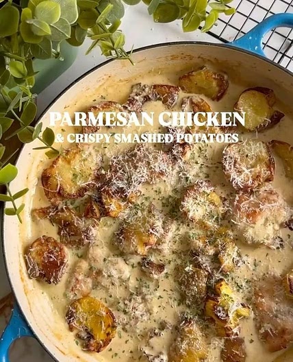 CREAMY PARMESAN CHICKEN